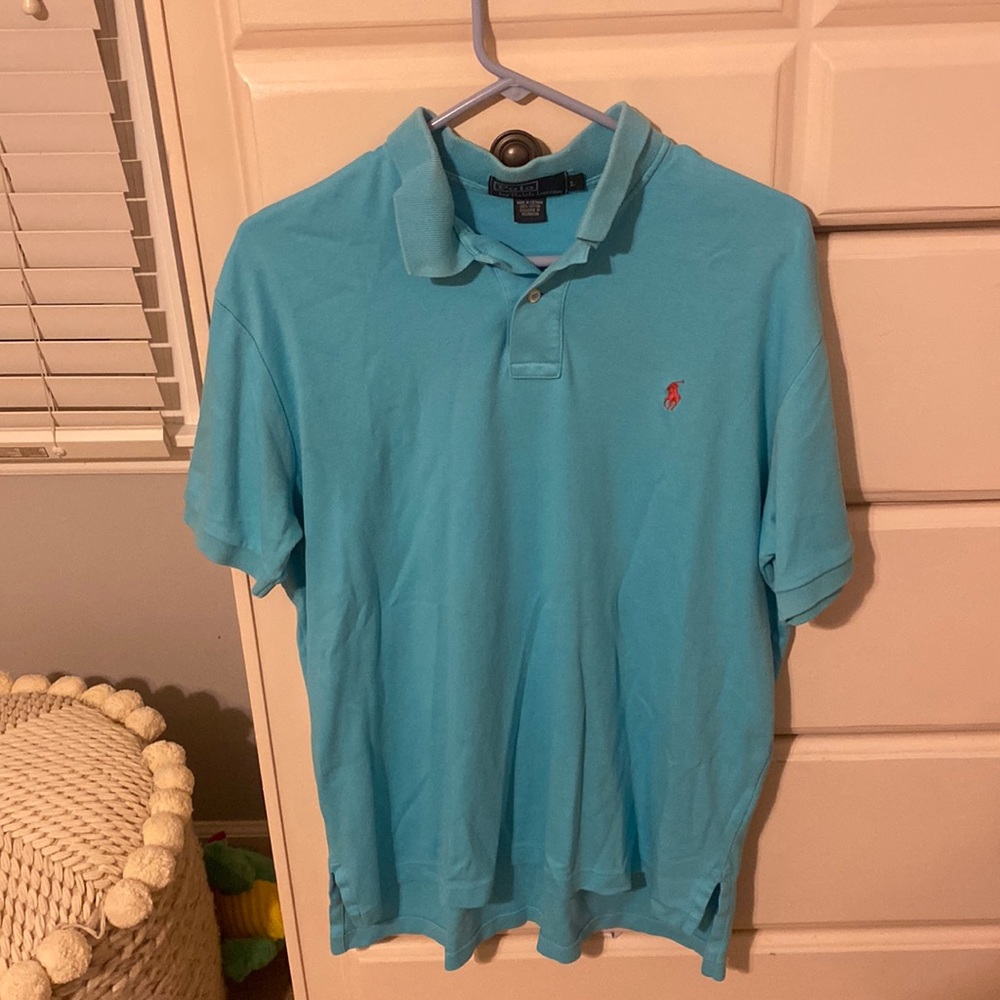 Ralph Lauren baby blue polo!